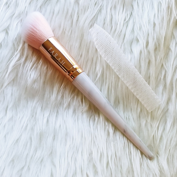 FARAH Face Brush 160F Angled Soft Dense Vegan - Picture 5 of 14